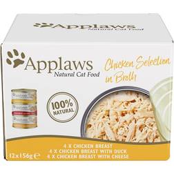 Applaws Cat Cans Mixed Pack 12 156g Chicken