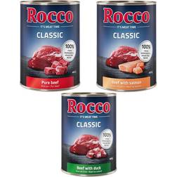 Rocco Classic Pacco Misto 6 x 400 g Umido Per Cane