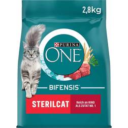 Purina ONE 2.8kg Sterilcat Met Rund