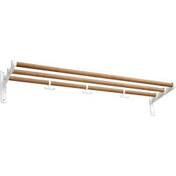 Essem Design Nostalgi Rack White Bamboo Hat Shelf