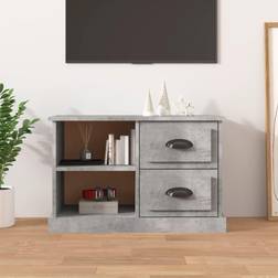 vidaXL Madera Contrachapada Gris Hormigón 73x35.5x47.5 cm Mueble de TV