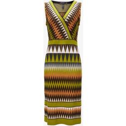 Marc Cain Rethink Together Knit Dress - Deep Olive Green
