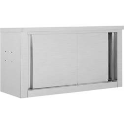 vidaXL Köksskåp Med Skjutdörrar 90 x 40 x 50 cm Förvaringsskåp
