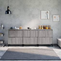 vidaXL 3 Sideboard