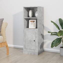 vidaXL Buffet Haut Gris Béton 36 x 35.5 x 103.5 cm Armoire