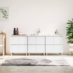 vidaXL Skänk 3 konstruerat Sideboard