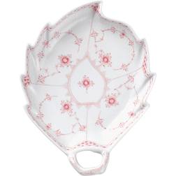 Royal Copenhagen Koral Musselmalet Halvblonde Fad Bladformet 23 Cm