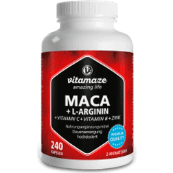 Vitamaze Maca 4000 mg + L-Arginine + Vitamines + Zinc