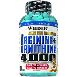 Weider Arginin + Ornithin 4000 180 Kapsler