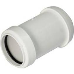 FloPlast 32mm White Polypropylene Straight Coupling