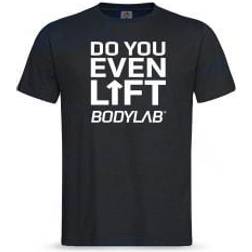 Bodylab24 Bodylab24 T-Shirt schwarz mit weißem Schriftzug