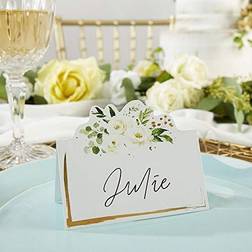 Kate Aspen Botanical Tent Place Card