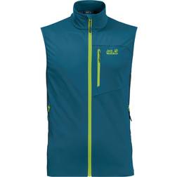 Jack Wolfskin Highest Peak Vest Softshell vest XXL, blue