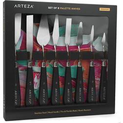 Arteza Â 8 Piece Palette Knives Set in Black MichaelsÂ Black One Size