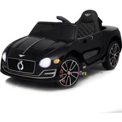 Americas Toys Project Bentley Licensed Ride On Car w/ Scissor Doors Plastic in Black, Size 17.5 H x 22.8 W in Wayfair Bentley-EXP12-Black