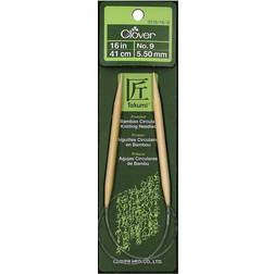 Clover Takumi Bamboo Circular Knitting Needles 16 Size 9 5.5mm