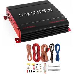 Crunch 2 Channel 1000-Watt Amp Plus Wiring