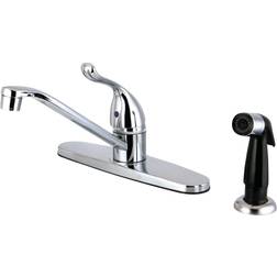 Kingston Brass FB5571YL FB5571YL Single Handle 8-Inch Centerset Kitchen Faucet Gris