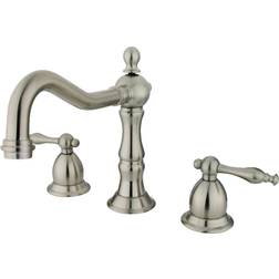 Kingston Brass KS1978NL 8 in Widespread Bathroom Faucet Brushed Nick Brushed Nickel