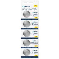 Platinet CR2016 5 pcs