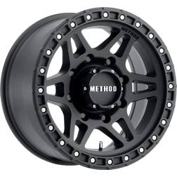 Method Race Wheels MR312, 18x9 with 8x6.5 Bolt Pattern Matte