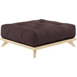 Karup Design Senza Puf Fyrretræ Brun Skammel