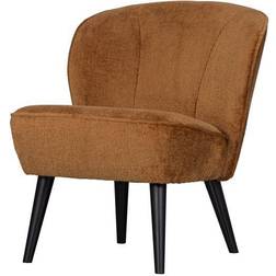 Woood structure velour Lænestol