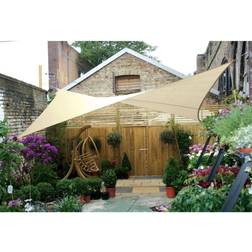 Perel GSS4360PE Solsejl Sun Sails 3600 mm x 3600 mm 1 stk