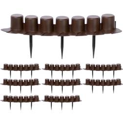 Prosperplast Plænekant Palisader 4,05 m Bronze