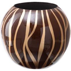 BigBuy Home Zebra Keramik Vase