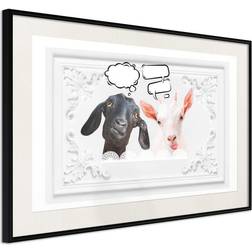 Artgeist Affisch Funny Goats Poster