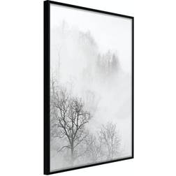 Artgeist Affisch Trees In The Fog Poster