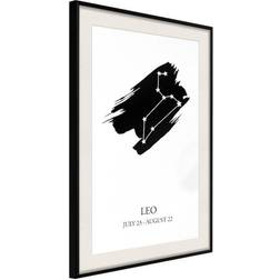 Artgeist Affisch Zodiac Signs: Leo 30x45 Poster