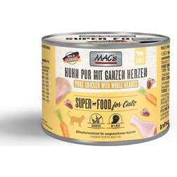 MAC's Cat 6 x 200g Pure Chicken with Whole Poultry Hearts