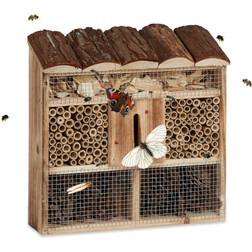 Relaxdays Hanging Insect Hotel, Bee Butterfly
