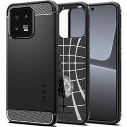 Spigen Rugged Armor Xiaomi 13 TPU-Cover Sort