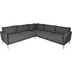 Fritab Easy Hjørnesofa Grå 2-personers Sofa Loungesæt