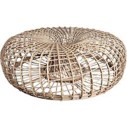 Cane-Line Nest Tisch Hocker Natural 130 cm Groß
