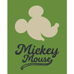 Komar Disney Wandbild von Mickey Mouse Green Head Poster