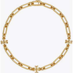 Tory Burch Roxanne Chain Short Necklace - Gold