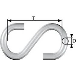 dörner + helmer 4810074 S-Haken