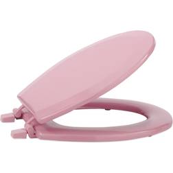 Standard Wood Toilet Seat, Tea Rose