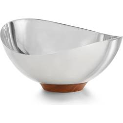 Nambe Pulse Nut Serving Bowl