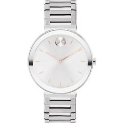 Movado Bold Horizon Swiss Silver-Tone 34mm Silver-Tone Silver-Tone