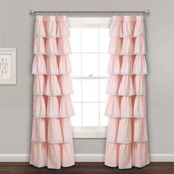 Lush Decor Lace Ruffle Curtain 84 x 52 in