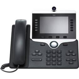 Cisco Systems CP-8845-3PW-NA-K9 IP Video Phone 8845 Multiplatform Phone