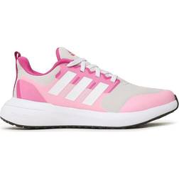 Adidas Kid's Fortarun 2.0 Cloudfoam Lace - Gray One/Cloud White/Beam Pink