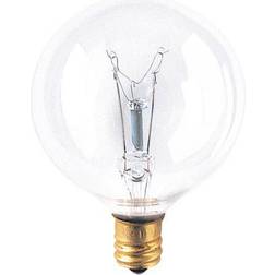 Bulbrite 25 Watt 2700K G16.5 Incandescent Light Bulb 25G16CL2-40PK