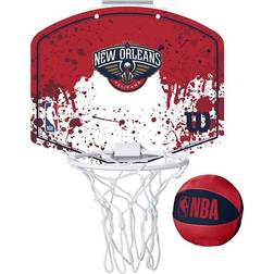 Wilson NBA Team New Orleans Mini Hoop WTBA1302NOP