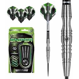 Winmau Sniper 23 Gram Tungsten Darts Set with Flights and Shafts